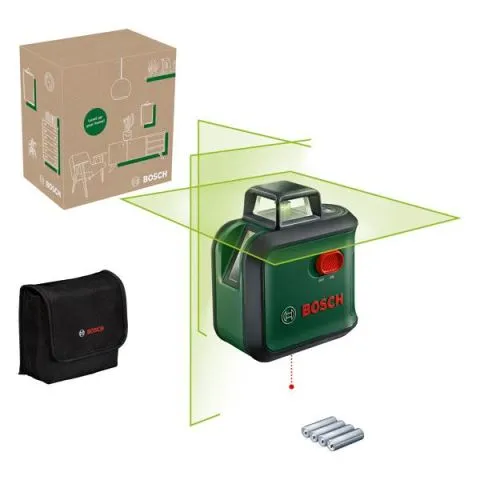 Nyhet AdvancedLevel 360 Bosch DIY Linjelaser grön laser